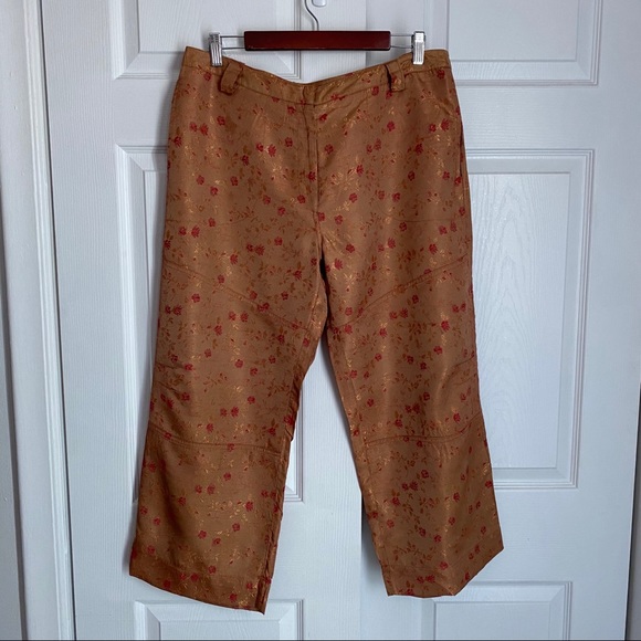 APRIL CORNELL CROPPED WIDE LEG TROUSERS - Picture 2 of 12